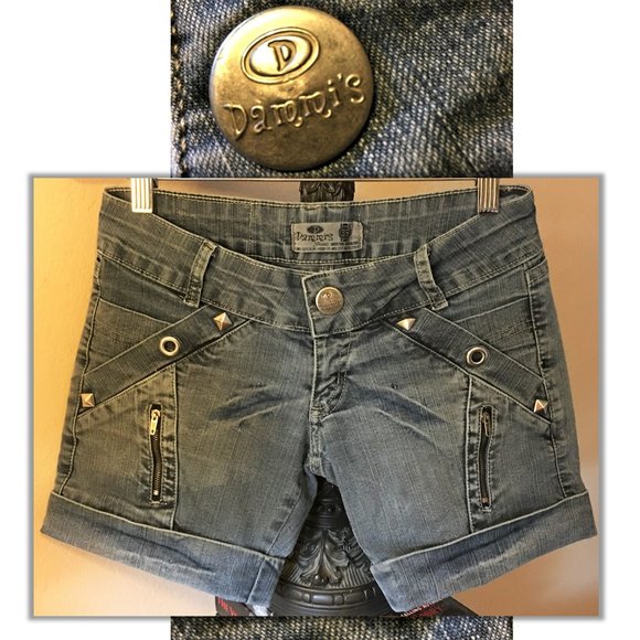 Dammi's Jeans Pants - DAMMI'S "CedroStretch" Brazilian Cuffed Jean Short